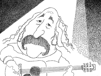 Stevie Wonder illustration