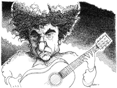 Bob Dylan illustration