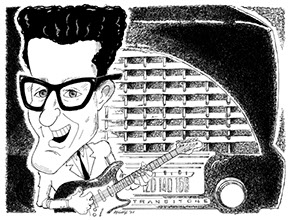 Buddy Holly Illustration
