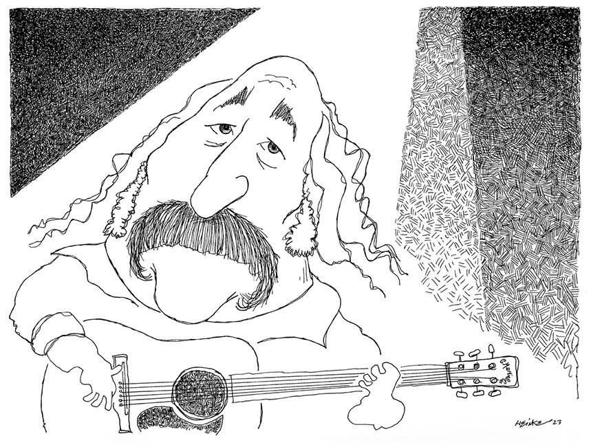 Bix Beiderbecke illustration