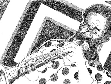 Grover Washington Jr. illustration