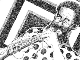 Grover Washington, Jr. illustration