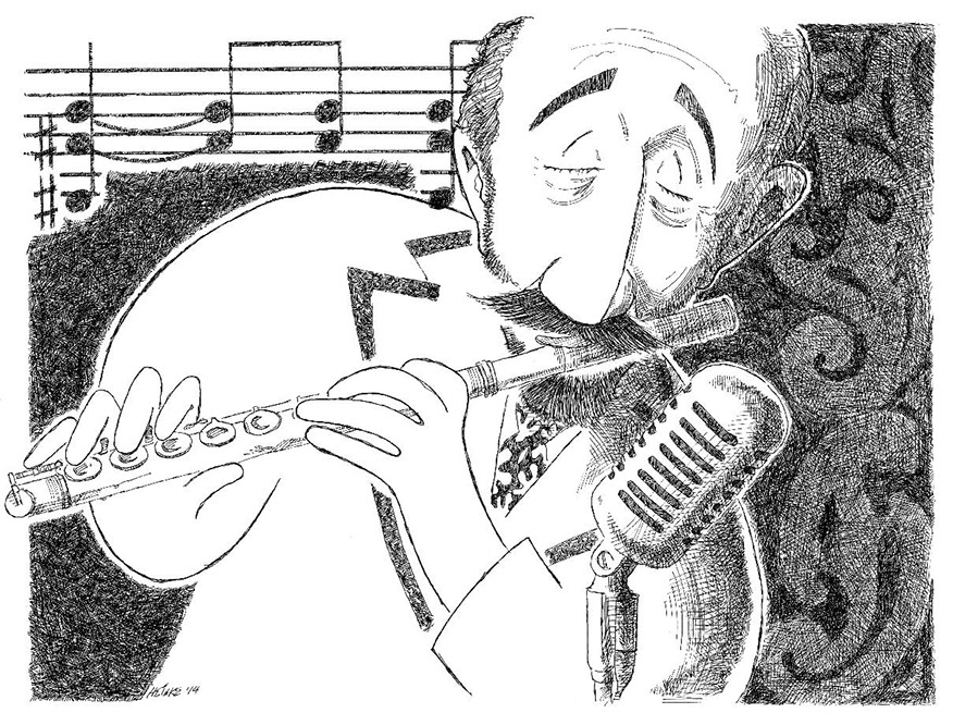 Herbie Mann illustration