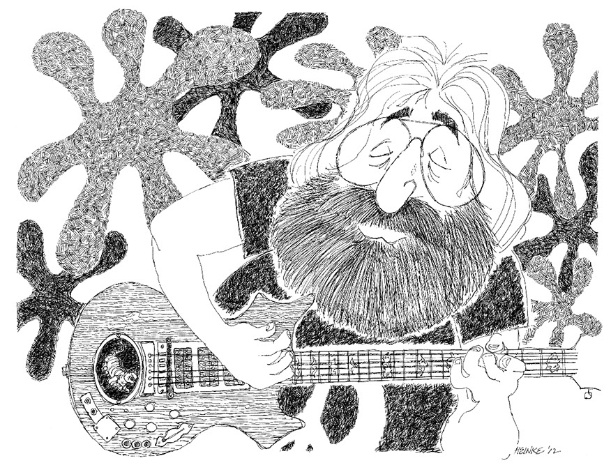 Jerry Garcia illustration