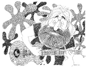 Jerry Garcia illustration