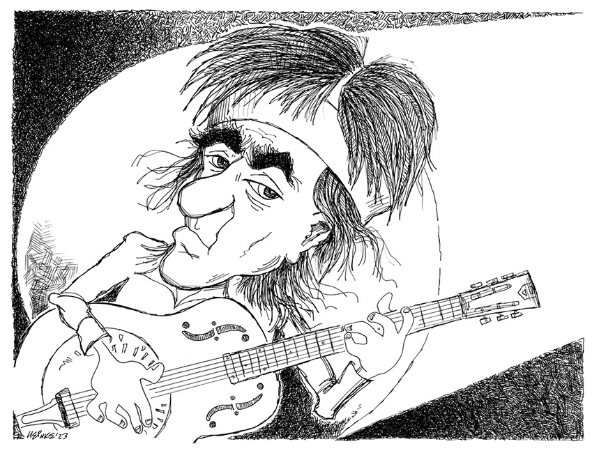 Mark Knopfler illustration