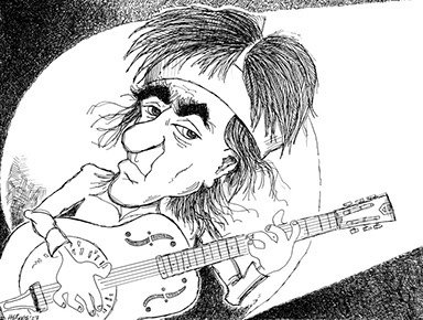 Mark Knopfler illustration