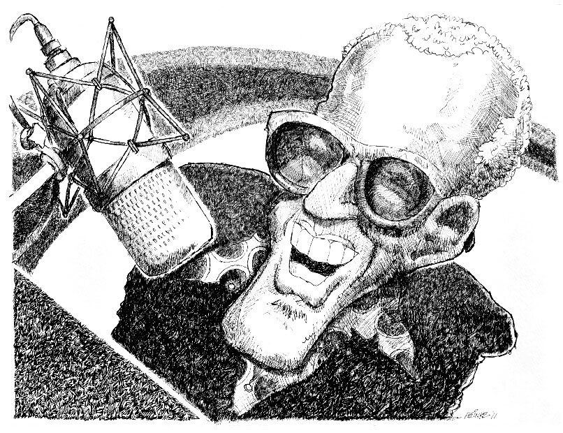 Ray Charles illustration