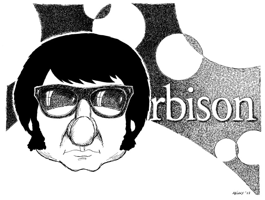 Roy Orbison illustration
