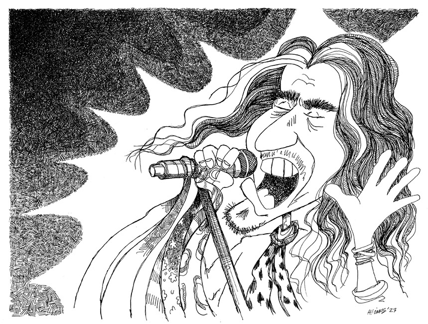 Steven Tyler illustration