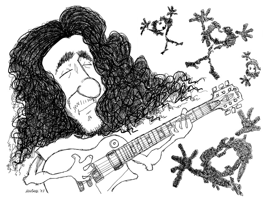 Stone Gossard illustration