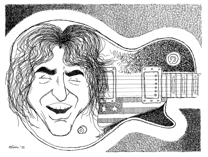 Tommy Bolin illustration