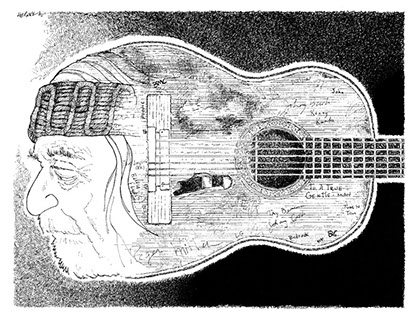 Willie Neslon and Triiger illustration