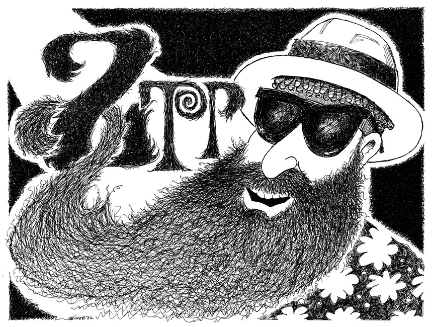 ZZ top illustration